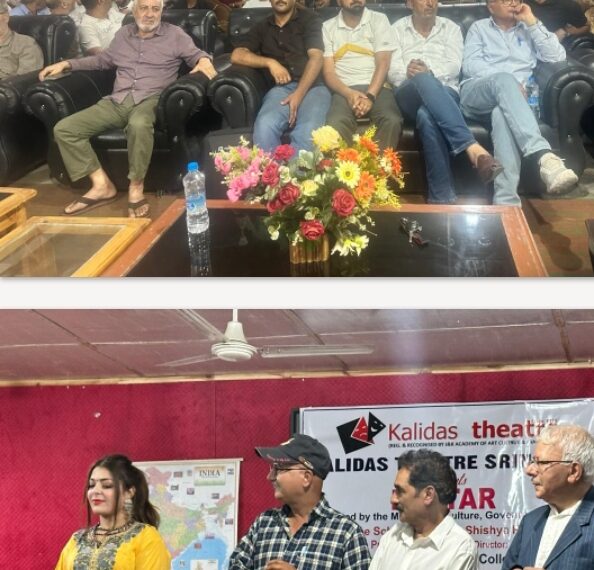Kalidas Theatre’s Dastar Receives Wide Appreciation at GDC Bemina