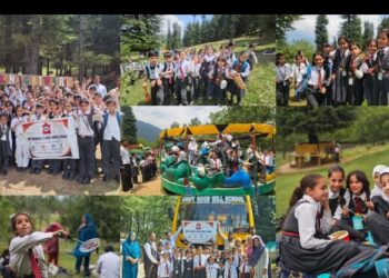AGS WAYNE, KUPWARA ORGANISES OUTING FOR PRIMARY CLASS STUDENTS TO NAGRI WARI