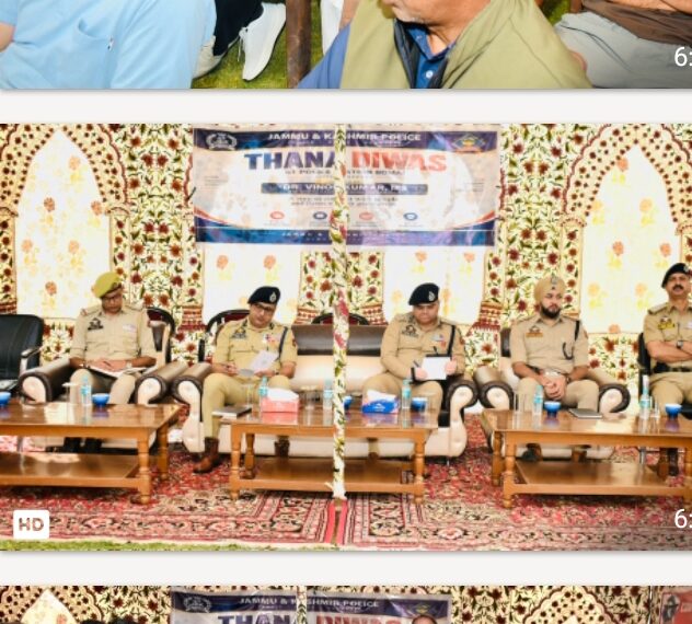 DIG NKR Presides Over Thana Diwas at Police Station Bomai; Interacts with Public