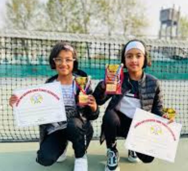 Wani Areena, Zainab Zaman Wani Shine At J&K Soft Tennis Championship
