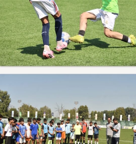 J&K Football Talent On Trial For National Championship Berth
