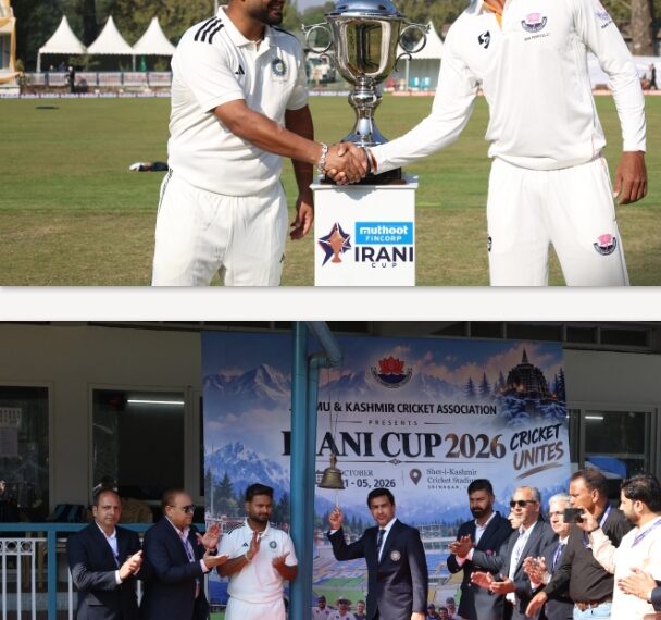 Historic Moment for J&K As Irani Cup Returns To Srinagar After Nearly Four Decades