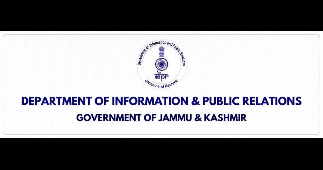 DIPR Invites Global Film Entries for First-Ever International Film Festival of Jammu & Kashmir 2026
