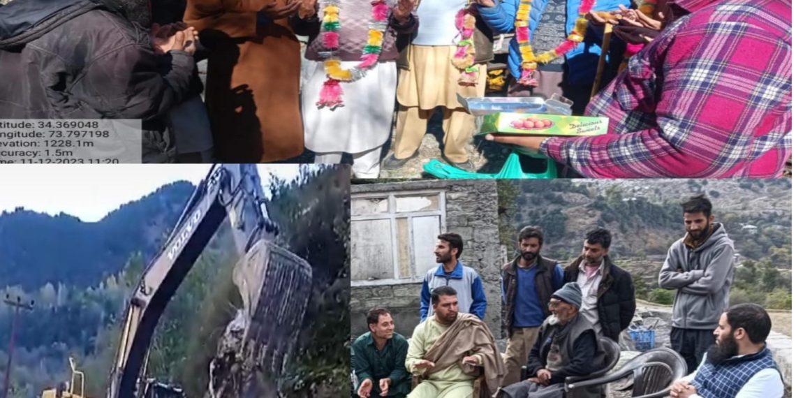 Several hamlets of Bhadarkote, Karnah to get road connectivity for the first time