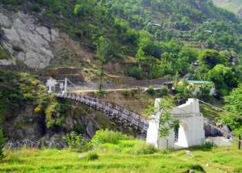 Tourists advised not to visit crossing bridge, other spots in Teethwal