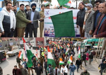 Tiranga Rally taken out in Doda amid Patriotic fervour
