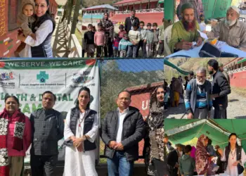 ​روبل ناگی آرٹ فاؤنڈیشن کی جانب سے لائن آف کنٹرول (LoC) کرنح کے جابری گاؤں میں کمیونٹی کی صحت اور فلاح و بہبود کے فروغ کے لیے ہیلتھ کیمپ کا انعقاد:
