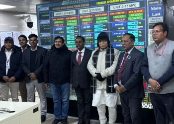 Union Minister  Shri Manohar Lal visits 45 MW NHPC Nimoo Bazgo Power Station