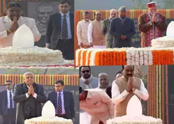 Prez, VP and PM Modi pay tributes to Atal Bihari Vajpayee on his 100th birth anniversary