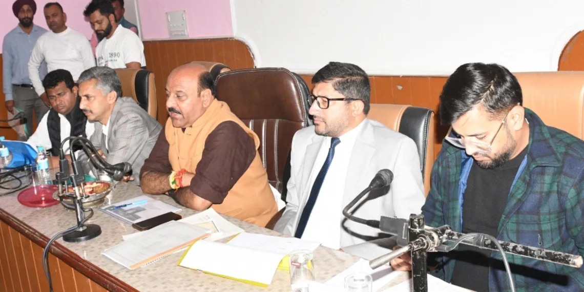 Deputy Chief Minister reviews key road connectivity projects in Rajouri
