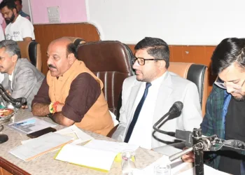 Deputy Chief Minister reviews key road connectivity projects in Rajouri