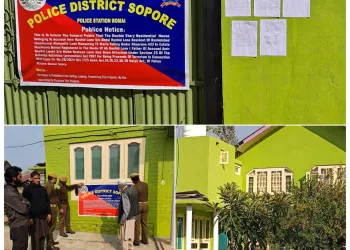 Police attaches property of terror associate in Sopore