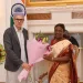 Chief Minister Omar Abdullah meets President Droupadi Murmu at Rashtrapati Bhavan
