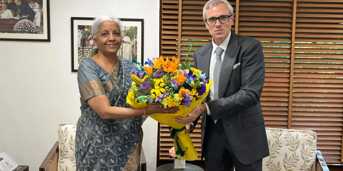 CM Omar Abdullah meets Finance Minister Sitharaman to conclude Delhi visit
