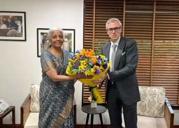 CM Omar Abdullah meets Finance Minister Sitharaman to conclude Delhi visit