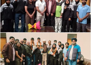J&K Athletes Honored for Exceptional Performance at All India Inter SAI Rowing Championship