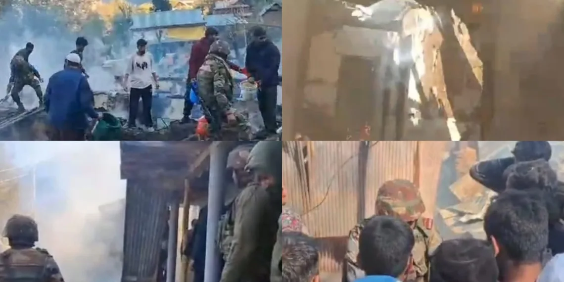 Indian Army Comes to the Rescue: Fire Contained in Ibkot Village