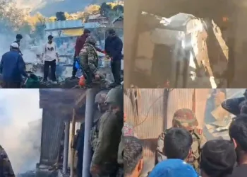 Indian Army Comes to the Rescue: Fire Contained in Ibkot Village