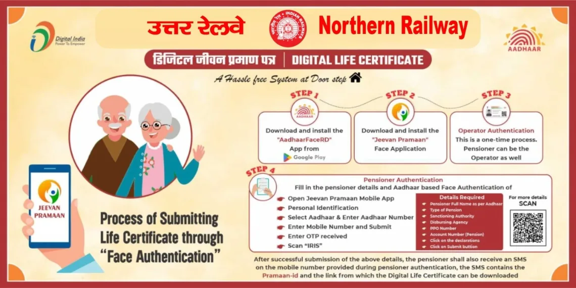 Northern Railways Launches Digital Life Certificate Campaign 3.0