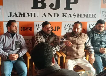 BJYM Jammu and Kashmir Enhances Membership Drive