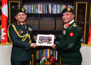 Chief of Army Staff General Upendra Dwivedi to be conferred with honourary rank of General of Nepali Army
