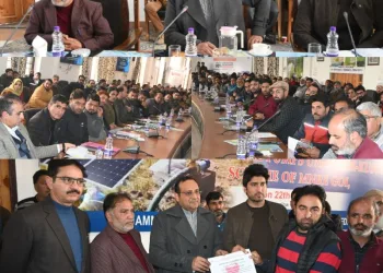 Commissioner Secretary inaugurates awareness program on PM-KUSUM Yojana at Anantnag