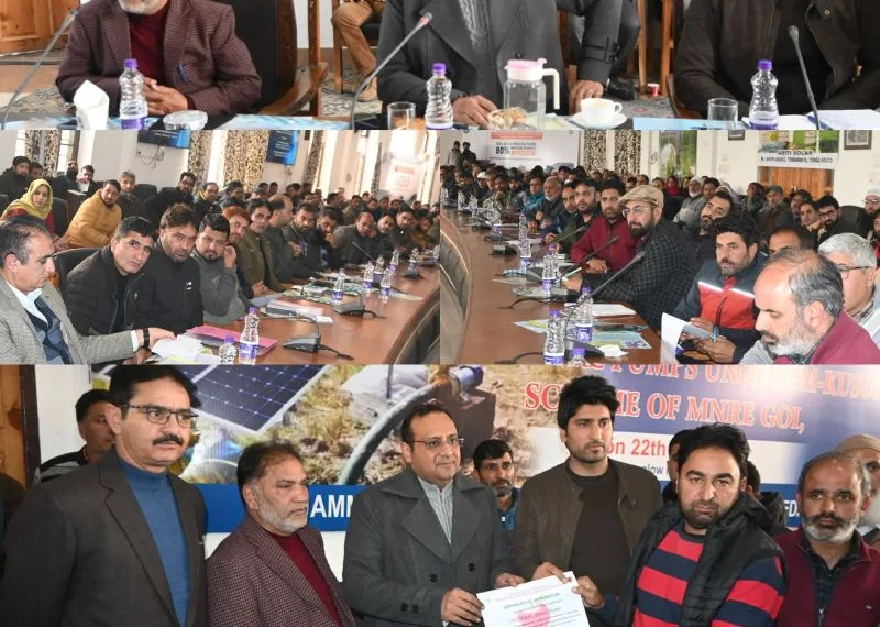 Commissioner Secretary inaugurates awareness program on PM-KUSUM Yojana at Anantnag