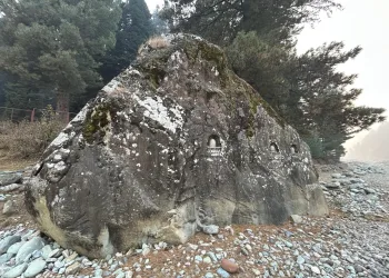 Ancient Hindu Carvings Found in Shopian’s Heer Pora Forests