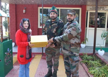 41 RR Organised Guest Lecture on Women Empowerment at Kalaroos, Kupwara