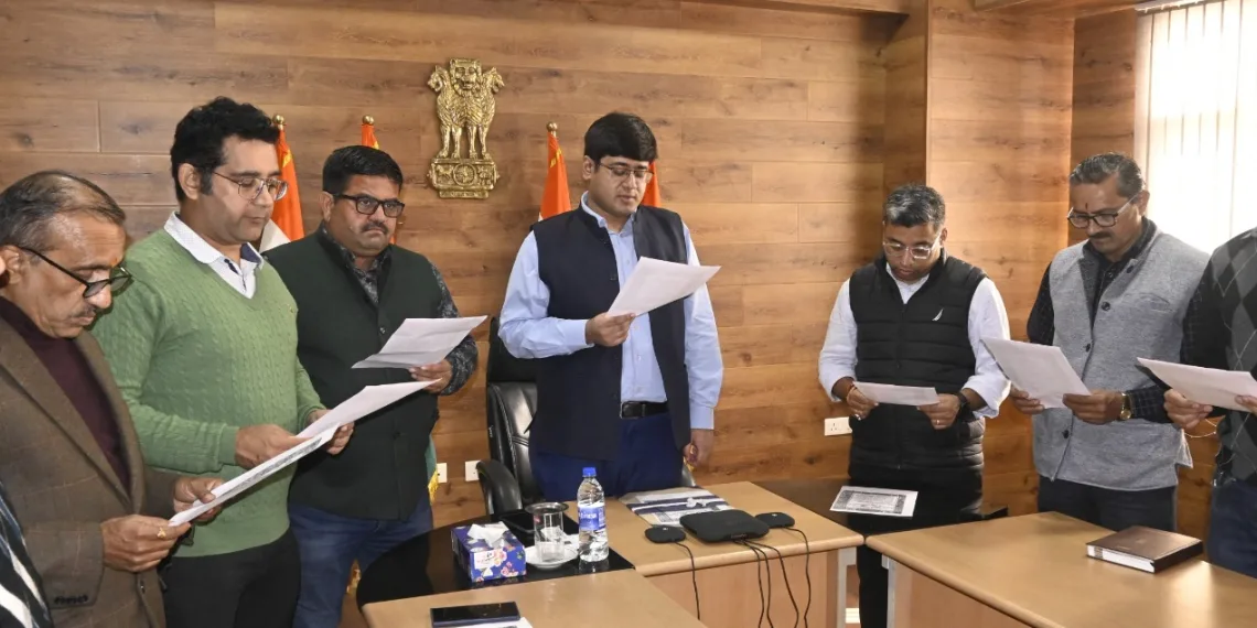 Director Information leads Constitution Day celebrations at Media Complex Jammu