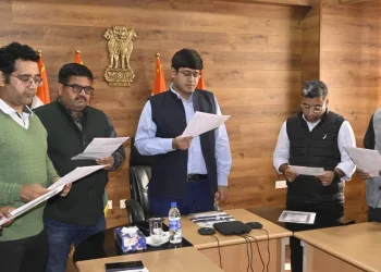 Director Information leads Constitution Day celebrations at Media Complex Jammu