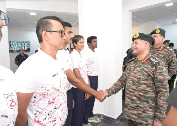 GENERAL UPENDRA DWIVEDI, CHIEF OF THE ARMY STAFF VISITS ARMY SPORTS INSTITUTE, PUNE