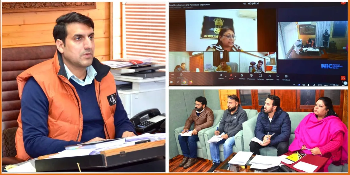 Secretary RDD evaluates JKRLM strategy for strengthening rural livelihoods