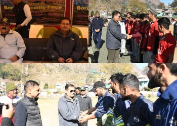 Seema Prahari Cricket and Volleyball Competition Kicks Off at Titwal Stadium