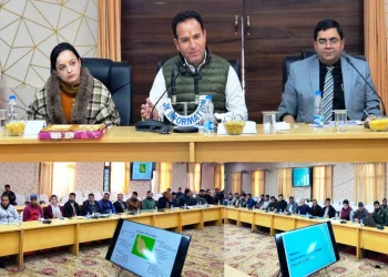 MLAs Sunil Sharma, Shagun Parihar review contours of developmental initiatives in District Kishtwar