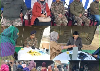 163 Battalion CRPF Organizes Successful Free Medical Camp at Checkiwangund in Qazigund 