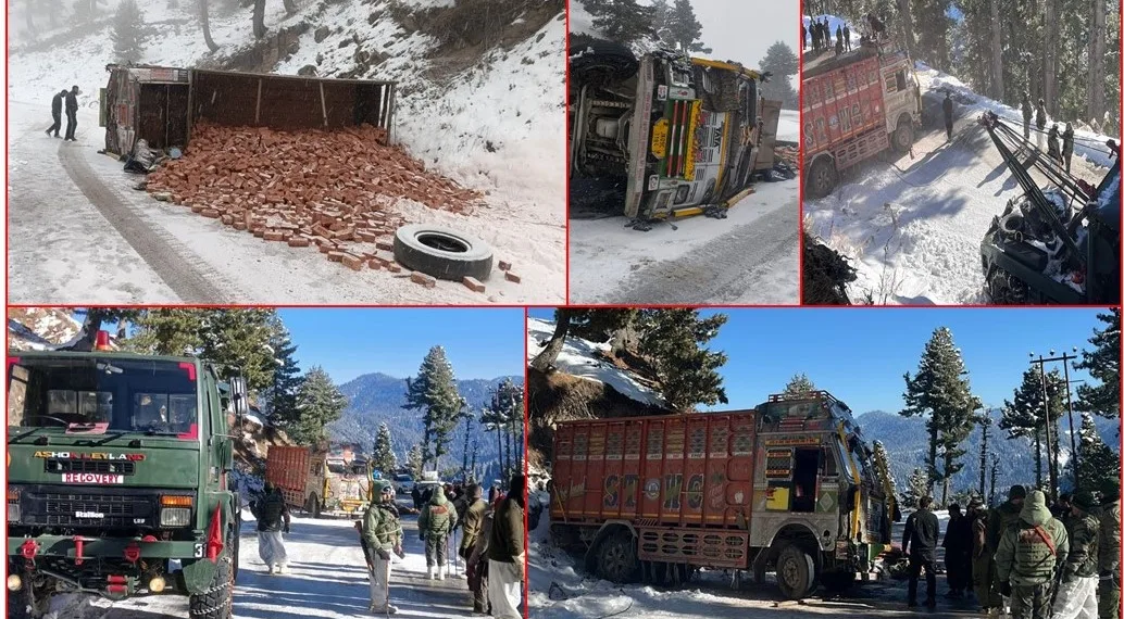 Indian Army’s Efforts Ensure Smooth Traffic on Karnah-Kupwara Highway Amidst Heavy Snowfall
