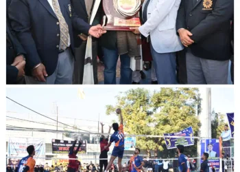 Satish Sharma declares open ‘36th JK Volleyball Championship’ at Jammu