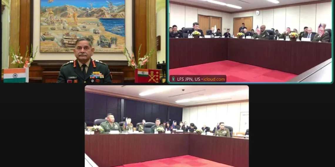 Army Chief attends 2nd land forces summit