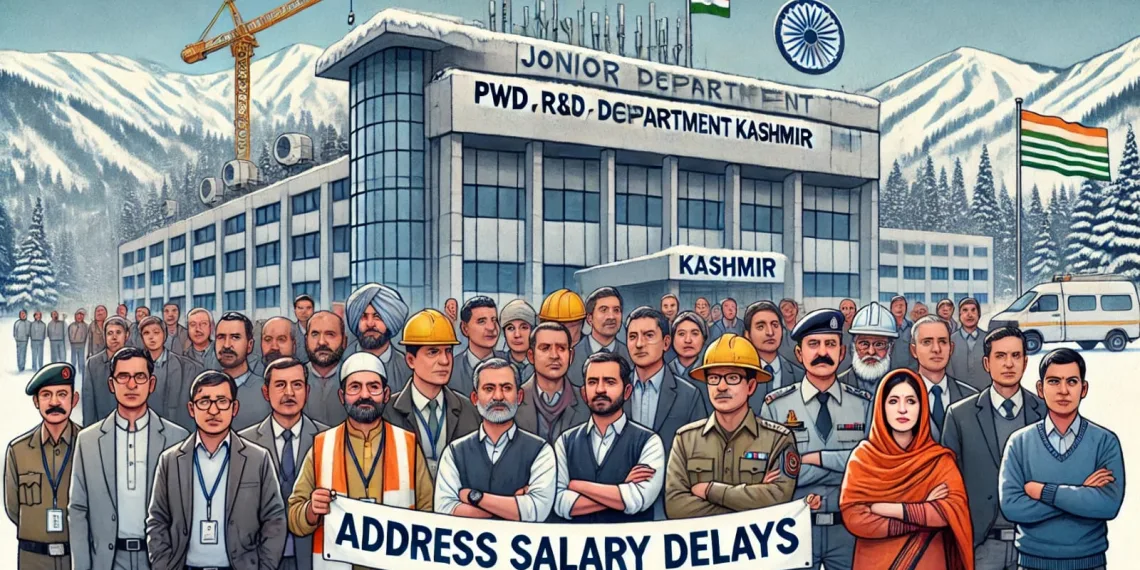 Employees of PWD (R&B) Department Kashmir Urge Government to Address Salary Delays