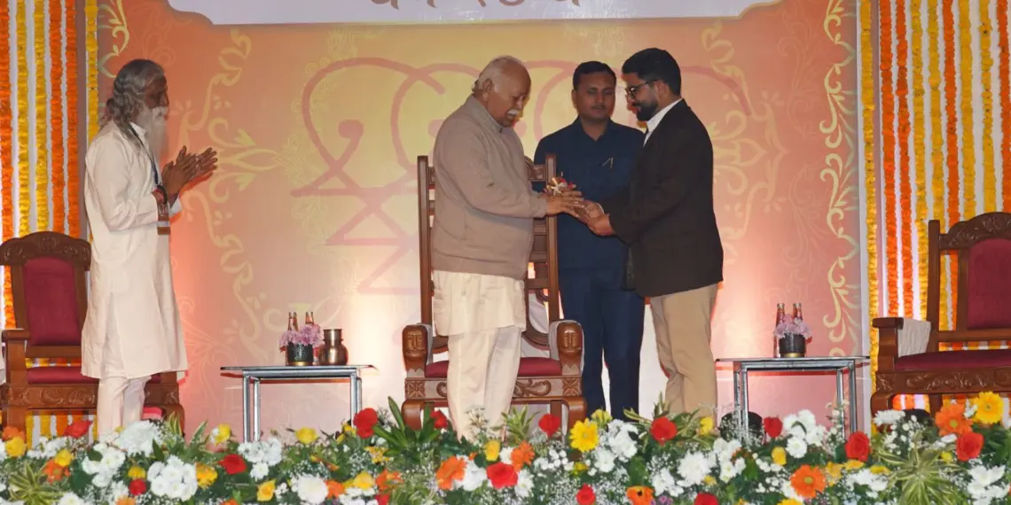 Dr. Mohan Bhagwat called the united efforts of Hindus, Muslims, and Christians, a Prerequisite for Bharat to be a ‘Vishwaguru’.