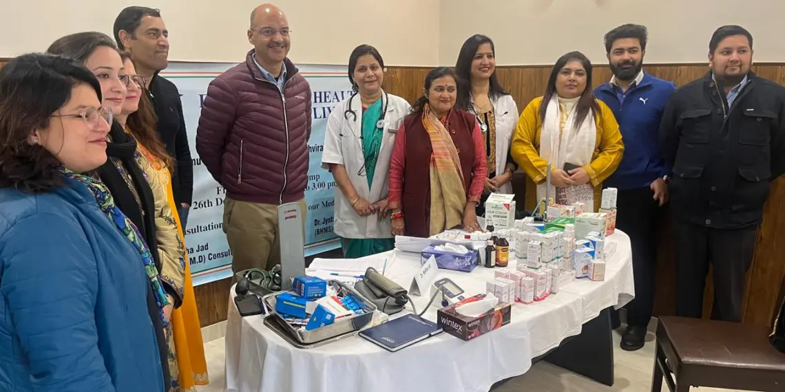 Good Governance Day: J&K Resident Commission holds medical camp