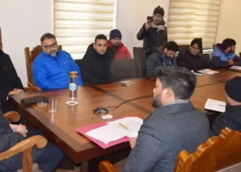 CM Omar Abdullah chairs meeting to review snow clearance, restoration of power & water supply across J&K