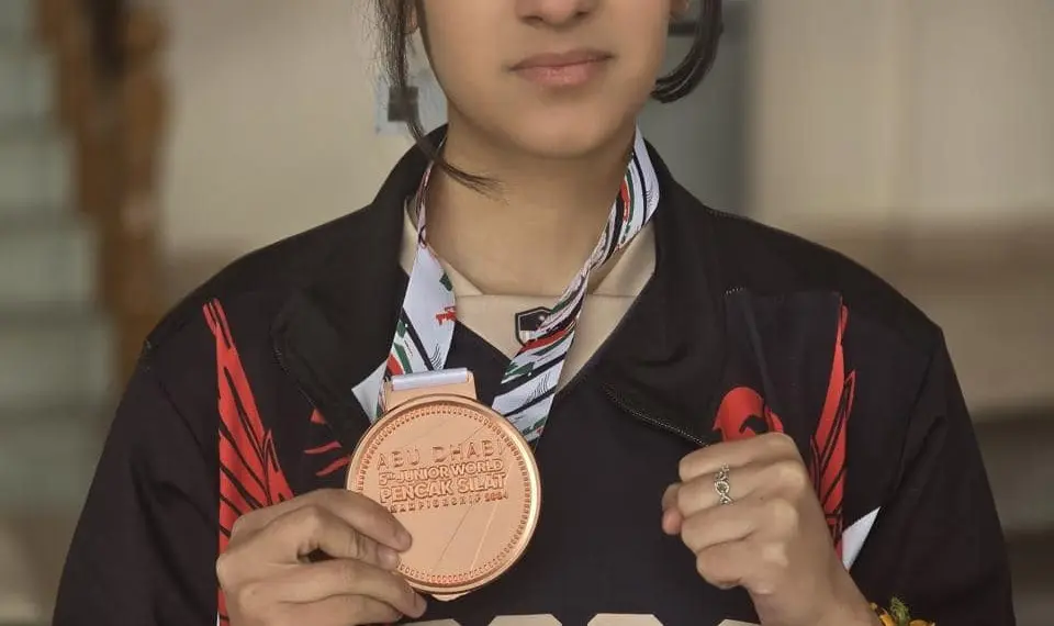 Alishba Jillani of DPS Srinagar wins bronze at the World Championship