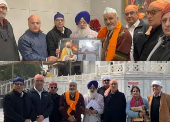Kashmiri Pandits Pay Tribute to Sikh Martyrs at Gurdwara Rakabgunj