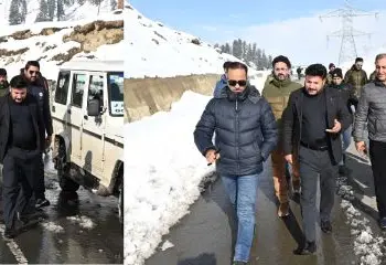 Snow clearance completed up to Peer Ki Gali from Shopian side