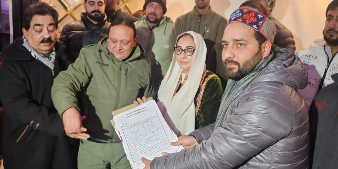 Dr Darakhshan addresses BJP’s Active Membership Conclave at Srinagar