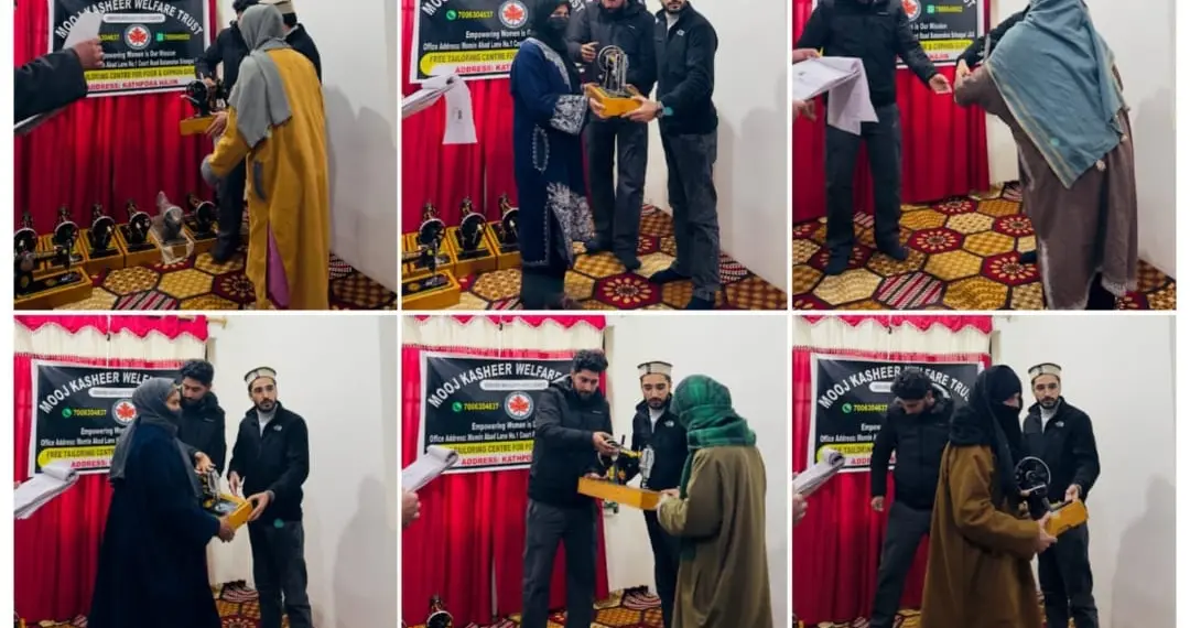 Empowering Women is Our Mission: Chairman Mooj Kasheer Welfare Trust, Dr. Amir Rashid Wani