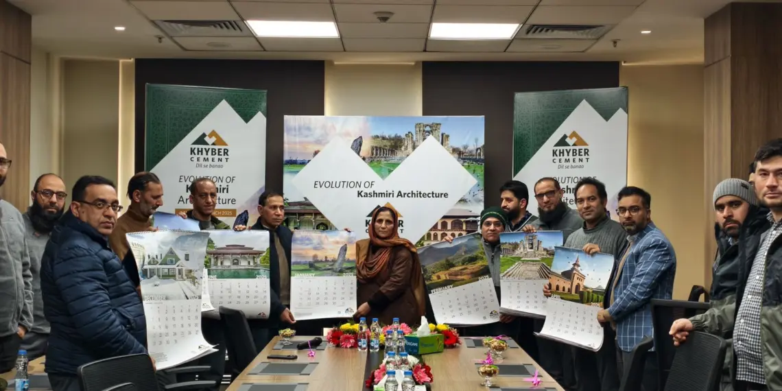 Khyber Cement’s 2025 Calendar: A Journey through the Evolution of Kashmiri Architecture
