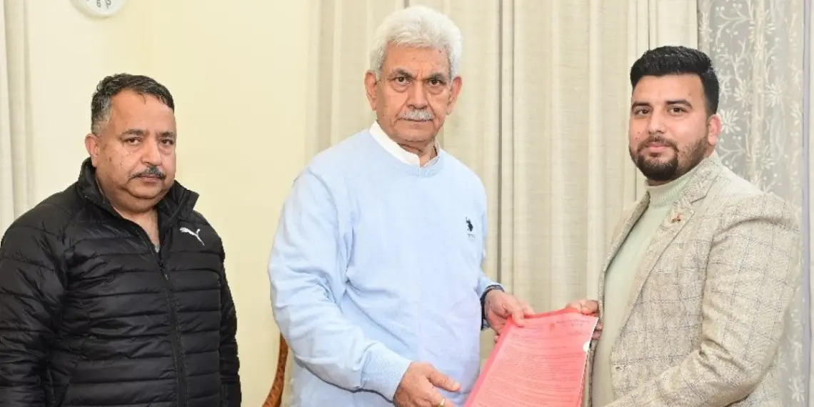 BJP District President Kulgam, others called on LG